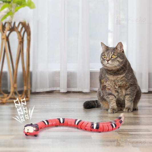 Smart Sensing Snake Cat Toy